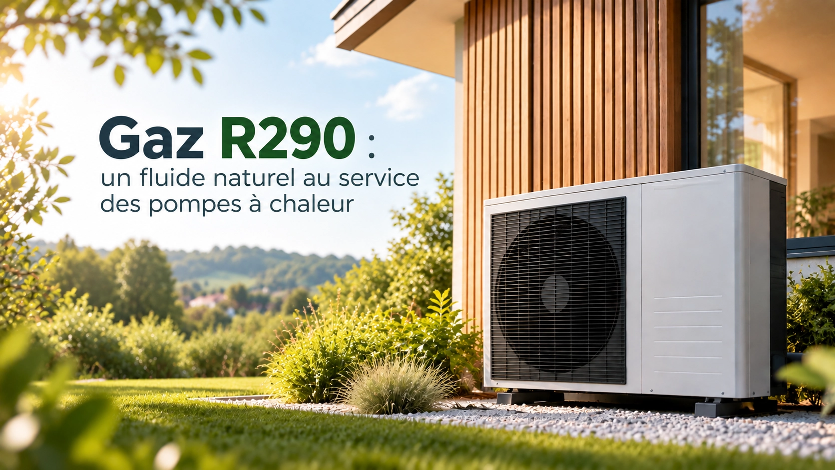 Gaz R290 pompe à chaleur